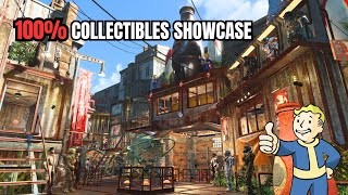 Ultimate Hangmans Alley Build Showcasing ALL 100 Game Collectibles NO MODS  Fallout 4 [upl. by Alleunamme415]