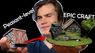 From Peasantlevel to EPIC CRAFT Mini Diorama [upl. by Janyte]