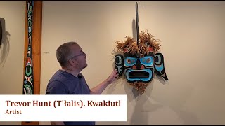 Killer Whale Transformation Mask by Trevor Hunt Kwakiutl  Northwest Coast Art [upl. by Eide]