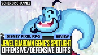 Genies Spotlight OffensiveDefensive Party Buffs  Disney Pixel RPG [upl. by Licna]