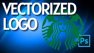 How to Create a Vector Logo in Photoshop [upl. by Nibroc]