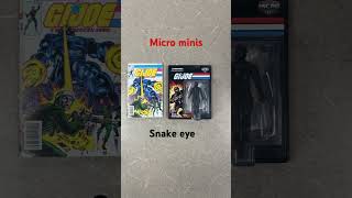 Micro mini snake GI Joe snake eyes edition [upl. by Truda]