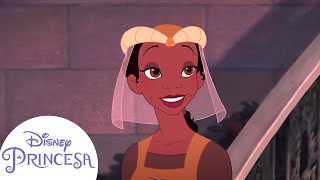 La pequeña Tiana aprende a cocinar  Disney Princesa [upl. by Birk]