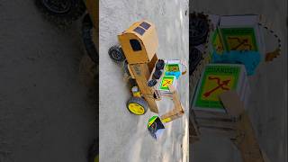 Diy Matchbox Bulldozer remote control  remote control truck kaise banaye shorts 🔥🔥 [upl. by Gitt248]