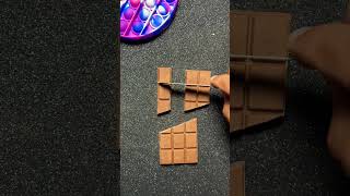 Chocolate with an Extra Slice 149 chocolateasmr shorts satisfying [upl. by Isadora]