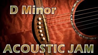 Backing Track Soft Rock Acoustic Guitar Jam D Minor Dm [upl. by Giliana988]