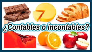 Sustantivos contables e incontables en inglés  refuerzo [upl. by Nohshan]