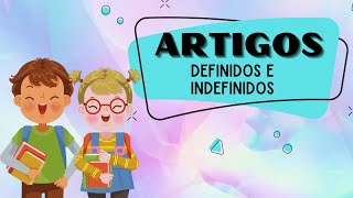 Artigos definidos e indefinidos [upl. by Roberson]