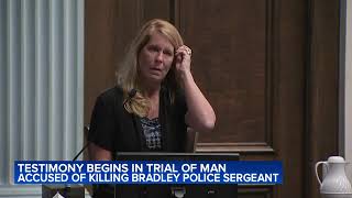 Police sergeant murder trial begins with opening statements testimony [upl. by Lecroy]