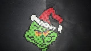 Perler Bead xmas grinch [upl. by Randi665]