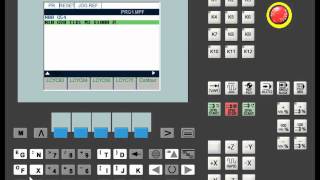 Pemesinan CNC How to write CNC program sinumerik 802 SCwmv [upl. by Nurat]