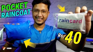 Best Budget Pocket Raincoat You Can Buy in This Monsoon Season datadock [upl. by Sral]