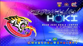 KEJOHANAN MSSM U12L HOKI 2024 MELAKA VS KELANTAN [upl. by Natiha700]