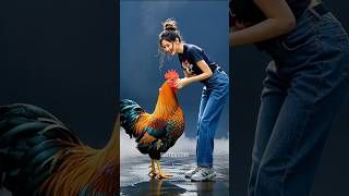 Amazing Talent a Magic Chicken Fuses Dance on AGT americagottalent magic talent [upl. by Adnilav]