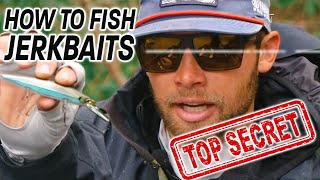 Palaniuks BEST Jerkbait Technique Master This Awesome Fall Bass Fishing Lure [upl. by Doggett]