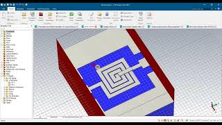 Quadrifilar Helix LOOP Antennas USING CST [upl. by Berne]