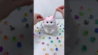 FUFUSQUISHY ASMR 🐈🐈Giant Pink Cat [upl. by Justin]