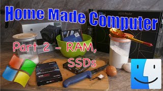 Build High End WindowsMac Computer  Part 2 Finish Motherboard Prep  Installing RAM NVMe drives [upl. by Asilehs]