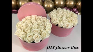 Super easy DIY Flower box Fresh flowers [upl. by Puett34]