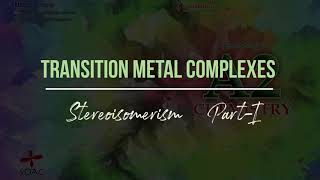 Isomerism in transition metal complexes part 1 A2 Chemistry [upl. by Tiffani]