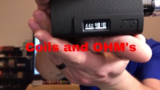 Vaping Coils and OHMs also high watt mods [upl. by Shay]