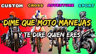 7 ESTILOS DE MOTOCICLISMO Y SU PERSONALIDAD [upl. by Golden]