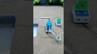 Diy Mini motor water pump project mini cow bathed  59 [upl. by Gusti622]