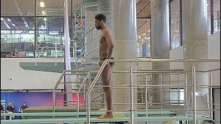 Yona KnightWisdom  British Diving Champs 2017  Edinburgh [upl. by Aynek12]