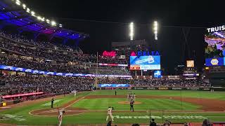 Atlanta Braves vs Arizona Diamondbacks  Tomahawk Chop  Truist Park  April 5 2024 [upl. by Knighton]