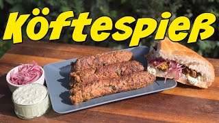 Köftespieß vom Grill Cacık amp Sumakzwiebeln [upl. by Emmy]