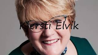 How to Pronounce Kjersti Elvik [upl. by Oona]