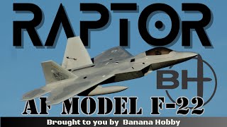 AFModel 110 F22 Raptor 18M 71quot Turbine Version Flight Review [upl. by Lionel163]