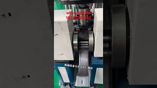 Flat iron rolling machine rolling machine photovoltaic hoop forming machine [upl. by Wind]