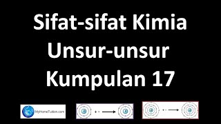 Kimia Tingkatan 4 KSSM Bab 4 Jadual Berkala Unsur  Sifatsifat Kimia Unsurunsur Kumpulan 17 [upl. by Daggna]