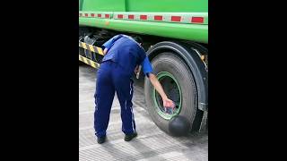 What to do if there are air bubbles in the tire shortvideos facts amazingfacts [upl. by Harmonie]