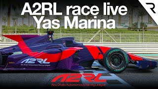 Inaugural A2RL Race  Yas Marina [upl. by Van691]