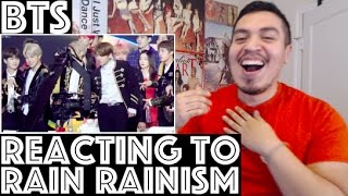 BTS ReactingReaction to RAIN  RAINISM Golden Disc Awards FANCAM REACTION [upl. by Grimbald]