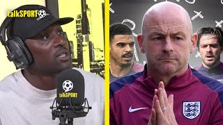 Carlton Cole PRAISES Lee Carsleys RUMOURED England STARTING XI And ENCOURAGES Experimentation 👀 [upl. by Hilde]