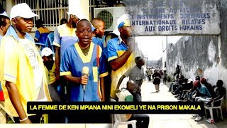 Exclusif Videos La Femme De Ken Mpiana Incosolable Nini Ekomeli Yé Na Prison Makala Triste [upl. by Nirel997]