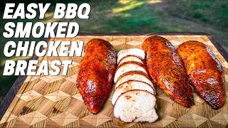 This Is My FAVORITE BBQ Smoked Chicken Breast Recipe  Ash Kickin BBQ [upl. by Belvia]