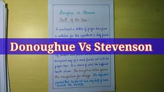 Donoughue Vs Stevenson [upl. by Rodney]