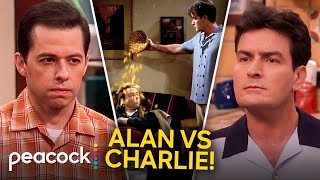 Two and a Half Men  12 Minutes of Charlie amp Alan’s Biggest Fights [upl. by Aramit]