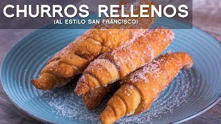 CHURROS RELLENOS  COMIDA PERUANA  RECETA DE ACOMERPE [upl. by Gibson]