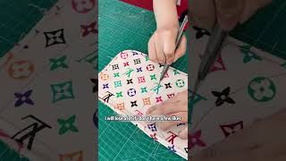 Transforming an LV bag that was thrown away by the employer bag LV restoration [upl. by Dollie537]