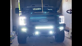 Excursion Build Part 16 1116 Super Duty Front End Conversion [upl. by Edva252]