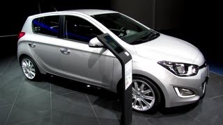 2014 Hyundai i20  Exterior and Interior Walkaround  2013 Frankfurt Motor Show [upl. by Toille]