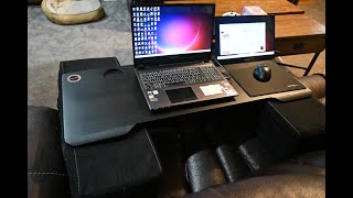 ChristCenteredGamercom Unboxes the Couchmaster Cyboss – Extra Wide Ergonomic Couch Desk [upl. by Love]