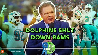 Dolphins Shut Down Rams on MNF  The Best Football Show [upl. by Acilgna750]