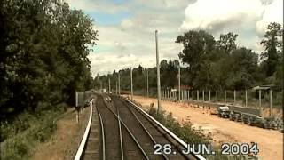 Führerstandsfahrt SBahn Berlin S25 Lichterfelde Süd  Papestraße  Yorckstraße 62004 [upl. by Shantee202]