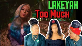 Lakeyah  Too Much Official Video  UK REACTION🇬🇧 [upl. by Niatsirk]